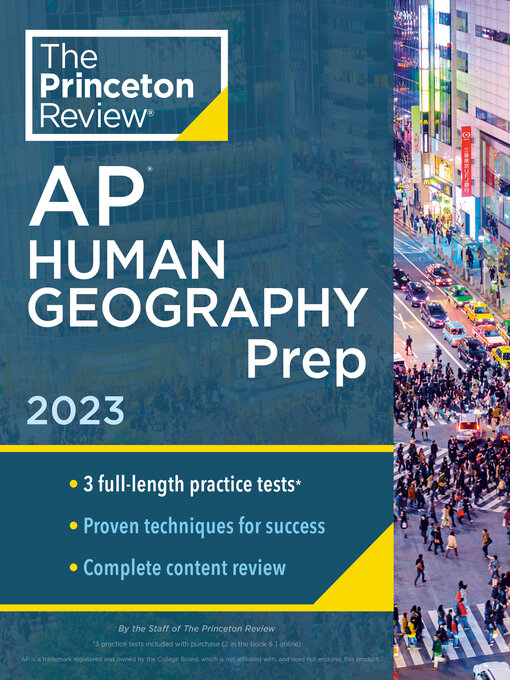 Title details for Princeton Review AP Human Geography Prep, 2023 by The Princeton Review - Wait list